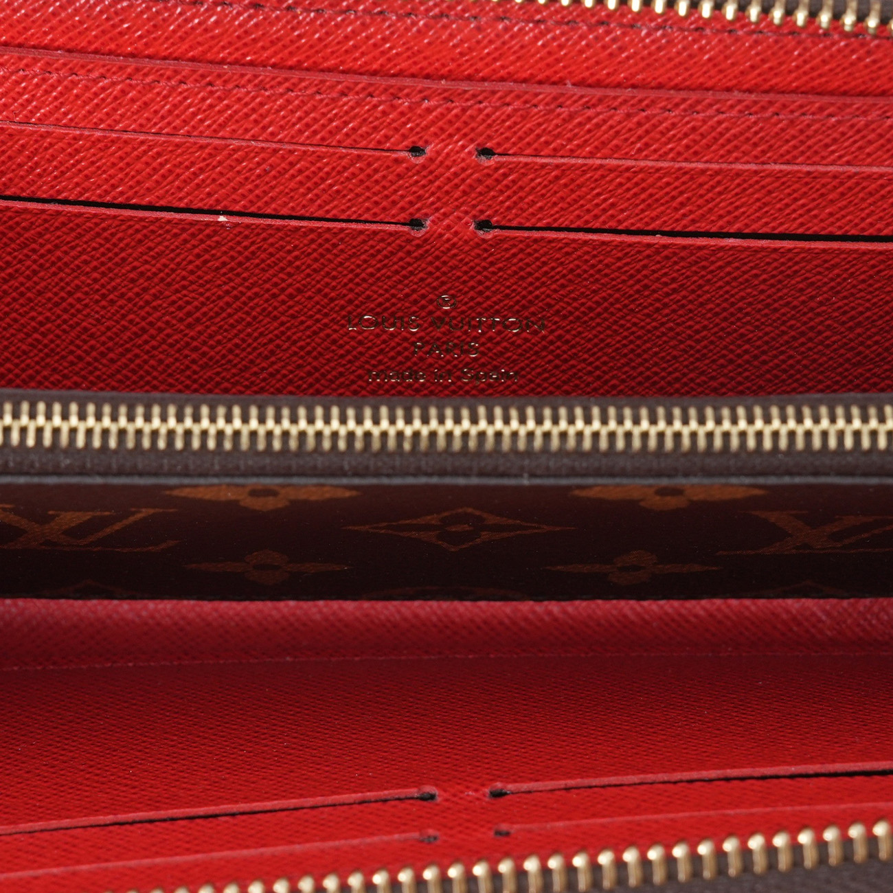 LOUIS VUITTON(USED)루이비통 모노그램 지퍼 장지갑